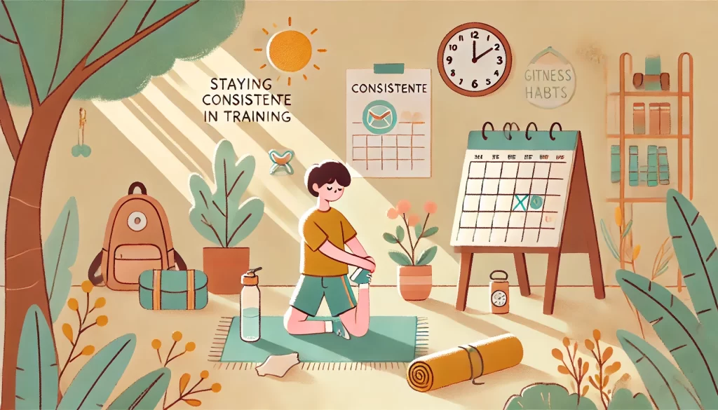 how to stay consistent in training