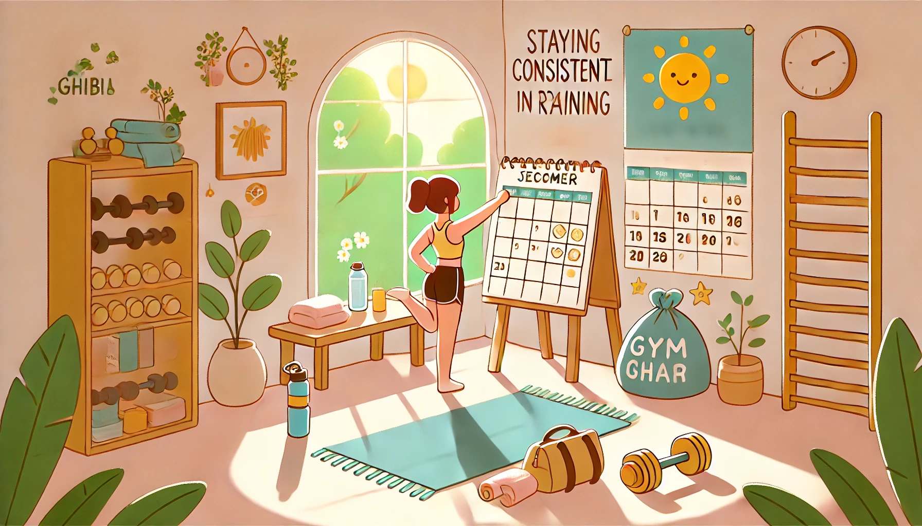 how to stay consistent in training