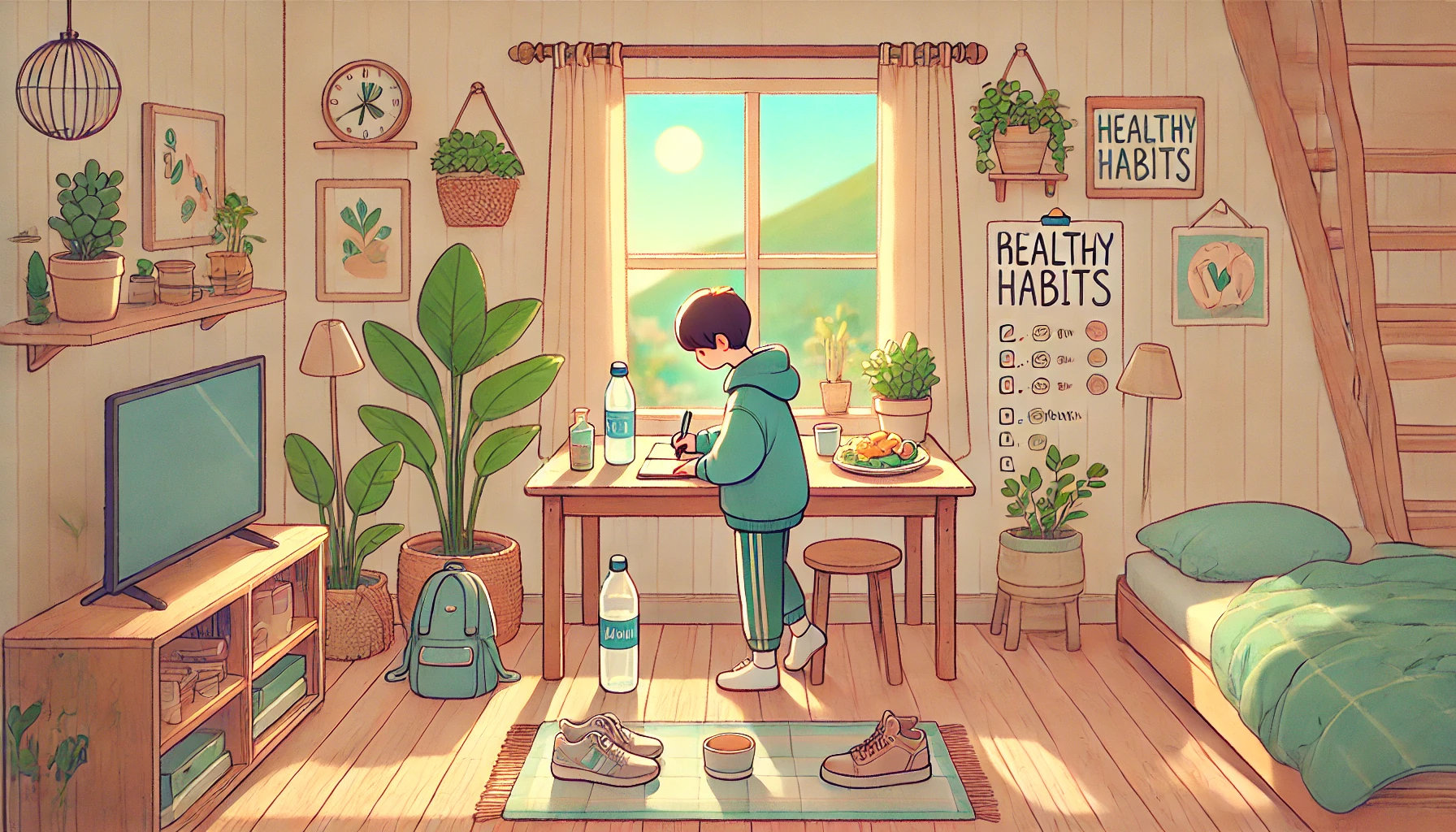 how to create healthy habits