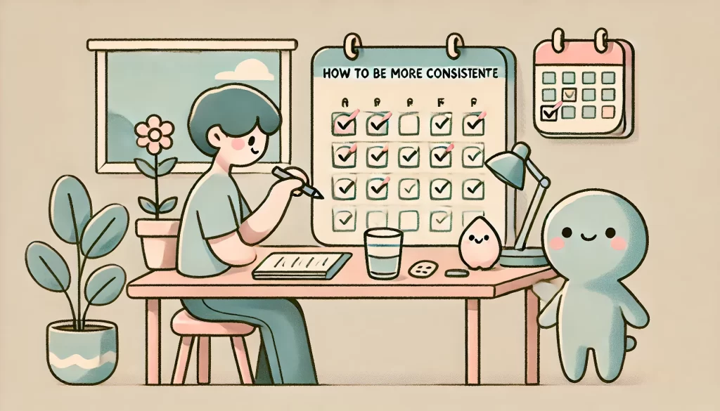 how to be more consistent