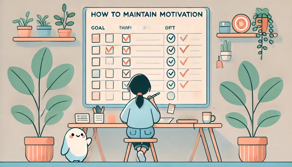 How to Maintain Motivation