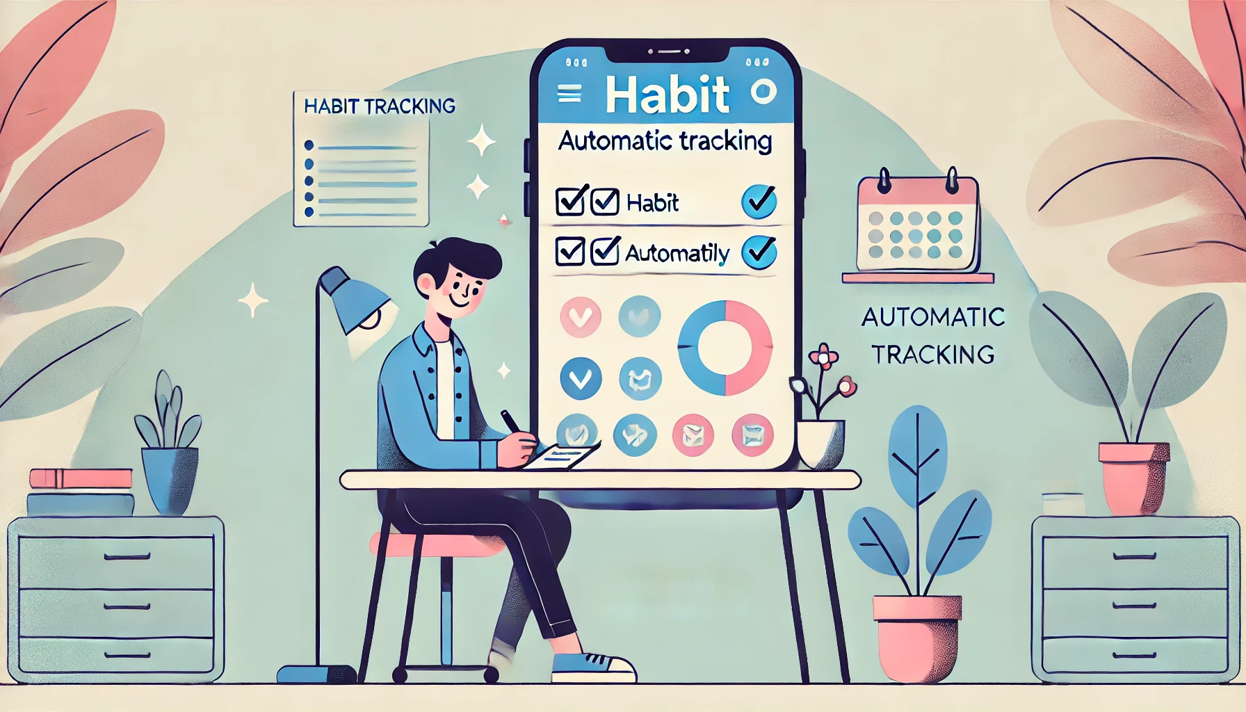 Habit App with Automatic Tracking